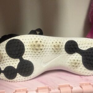 Nike Golf Black and White Shoes